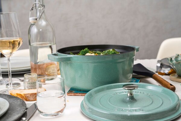 Zwilling Staub La Cocotte 6.7 L Öntöttvas főzőedény - Zöld