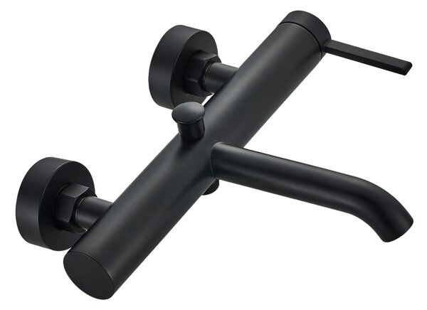 Invena Dropia, fali kádcsaptelep, matt fekete, INV-BW-15-004-J