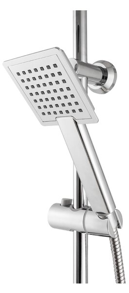Invena Stelona, ​​​​zuhanyszett karos csapteleppel, króm, INV-AU-34-B01-Q