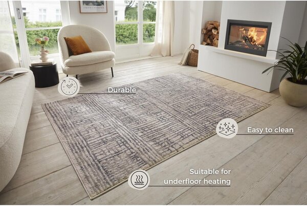 Szürke szőnyeg 80x120 cm Terrain – Hanse Home