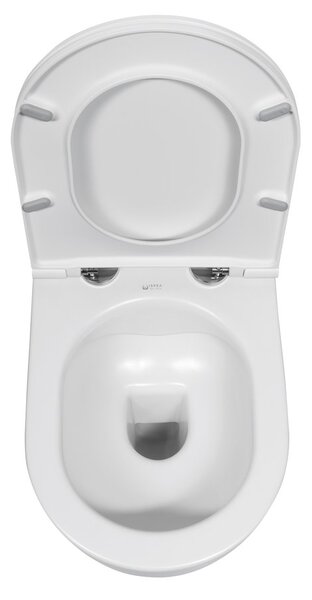 Isvea Isvea, INFINITY függő WC csésze, Perem nélküli, 36,5x53cm, matt fehér, 10NF02004-2L