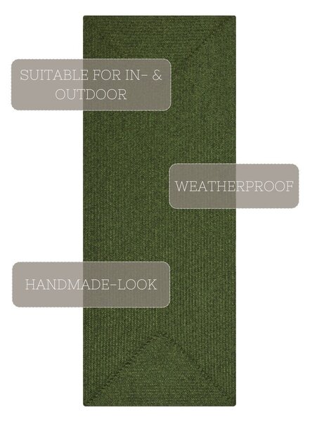 Zöld kültéri futószőnyeg 200x80 cm - NORTHRUGS