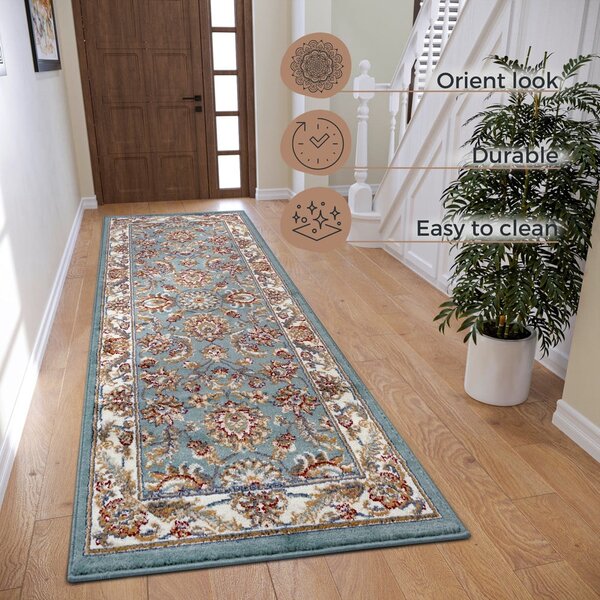 Mentazöld futószőnyeg 80x240 cm Orient Reni – Hanse Home