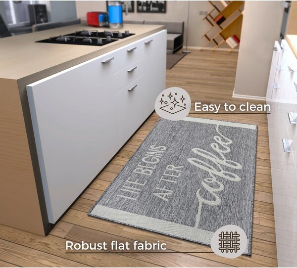 Szürke szőnyeg 92x150 cm Cucina – Hanse Home
