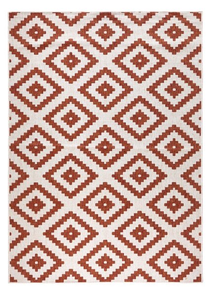 Malta barna-krémszínű kültéri szőnyeg, 160 x 230 cm - NORTHRUGS