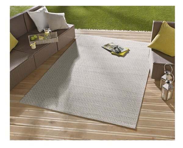 Coin szürke kültéri szőnyeg, 80 x 150 cm - NORTHRUGS