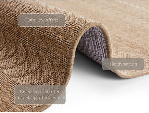 Granado barna kültéri szőnyeg, 80 x 150 cm - NORTHRUGS