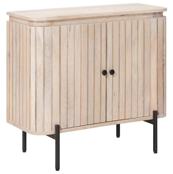 Széf 70 x 30 x 65 cm Tömör Mangófa és Műszaki Fa