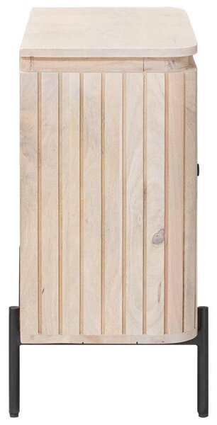 Széf 70 x 30 x 65 cm Tömör Mangófa és Műszaki Fa
