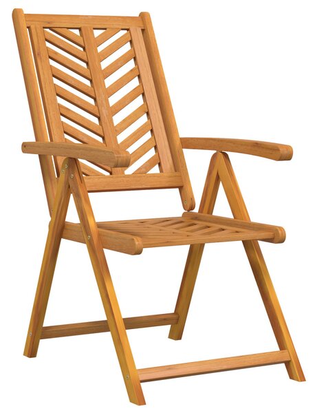 VidaXL Kerti Szék 6 pcs Barna 57 x 72 x 109 cm Tömör Akácfa