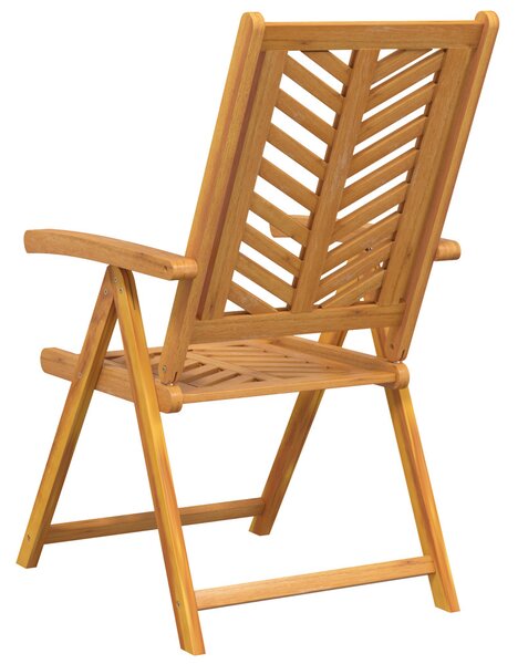 VidaXL Kerti Szék 6 pcs Barna 57 x 72 x 109 cm Tömör Akácfa