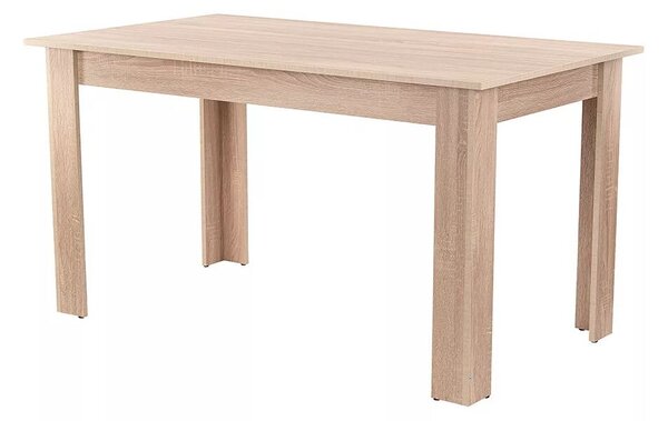 Yorki Standard étkezőasztal 140x80 cm sonoma tölgy