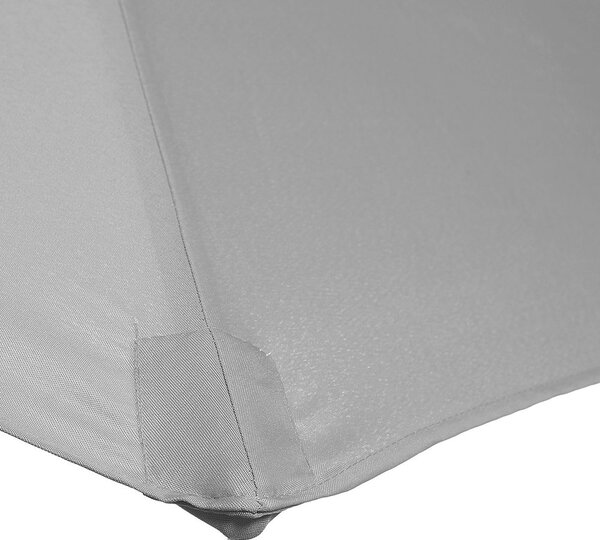 SIESTA napernyő félkör alakú, világosszürke 94cm