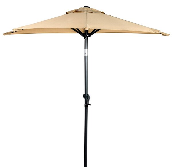 SIESTA napernyő félkör alakú bézs, 94cm
