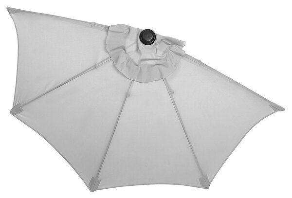 SIESTA napernyő félkör alakú, világosszürke 94cm
