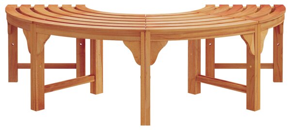 VidaXL Fa pad Természetes 160 x 80 x 45cm Tömör Eukaliptusz Fa