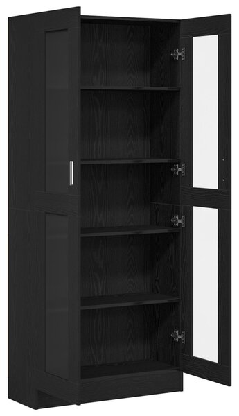 Könyvespolc 4 szintes 82,5 x 30,5 x 185 cm Szerelt Fa