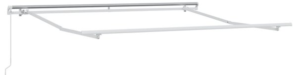 VidaXL Napernyő Sárga és narancs 350 x 250 x 165 cm Poliészter