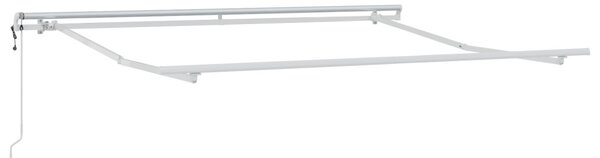 Automatikus behúzható napernyő fehér 300x250 cm