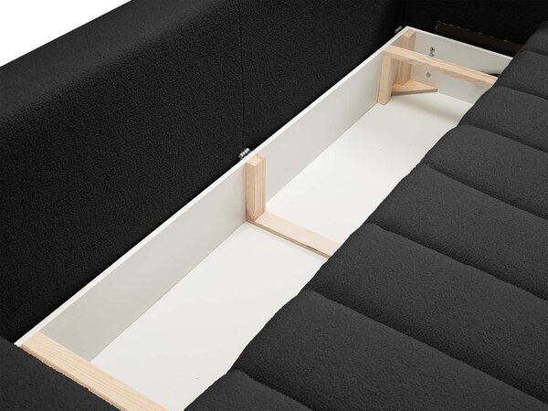 BALOO ágyazható kanapé - fekete