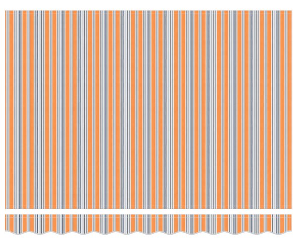 Behúzható napellenző Sokszínű 300 x 250 x 165 cm Szövet és Fém