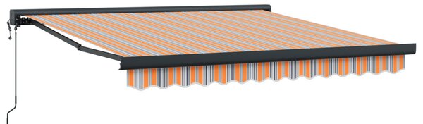 Behúzható napellenző Sokszínű 300 x 250 x 165 cm Szövet és Fém