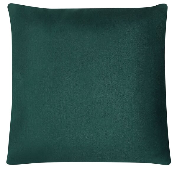 2 db díszpárna CEROPEGIA Bársony 45 x 45 cm Smaragdzöld Geometrikus mintás