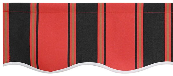 VidaXL Napellenző díszél csere Sokszínű 230 x 20 cm Poliészter
