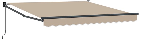 Behúzható napellenző Bézs 350 x 250 cm