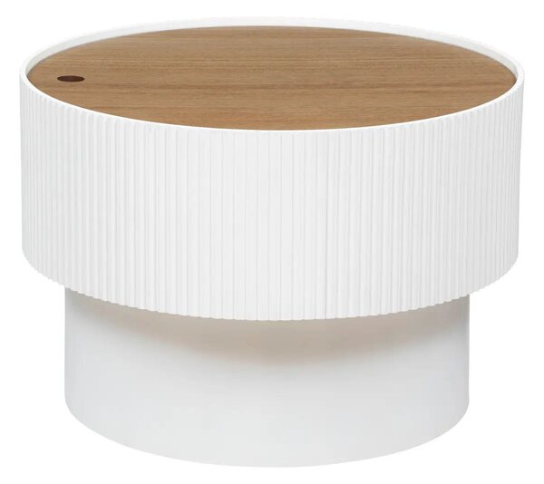 Atmosphera Enola Dohányzóasztal, MDF, 55 cm - Fekete