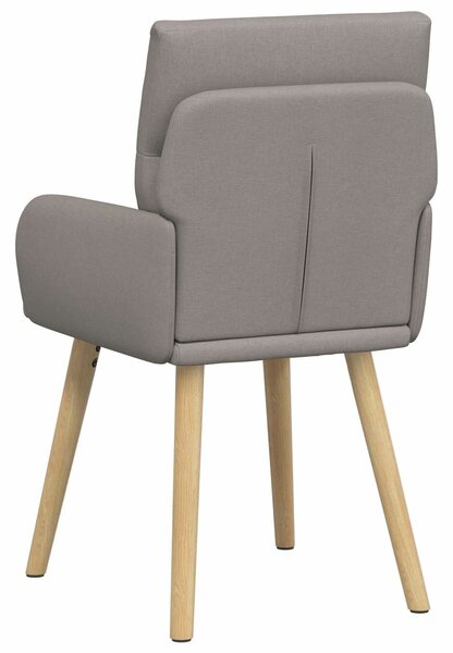 VidaXL Étkező Székek 2 db Szövet Tópszínű 60 x 56 x 96 cm