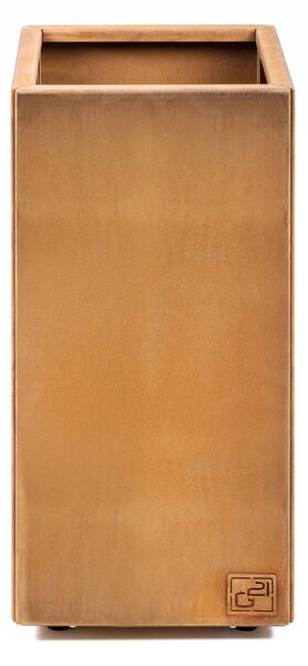 G21 Corten Square virágláda, 30 x 60 x 30 cm