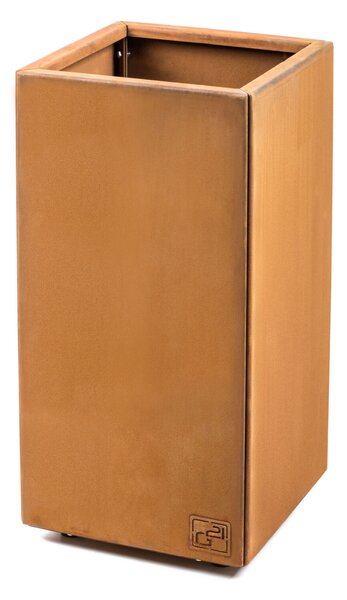 G21 Corten Square virágláda, 30 x 60 x 30 cm