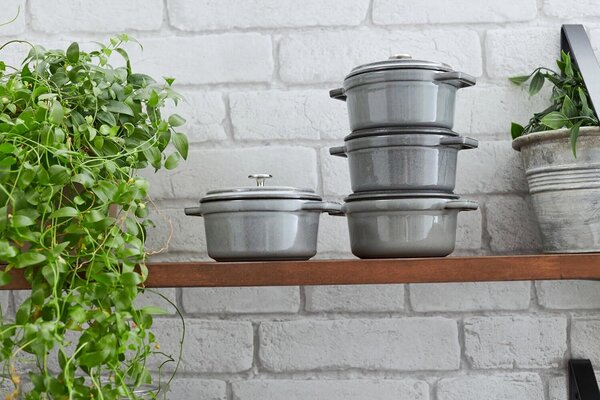 Zwilling Staub Roaster Öntöttvas főzőedény 20cm - Szürke