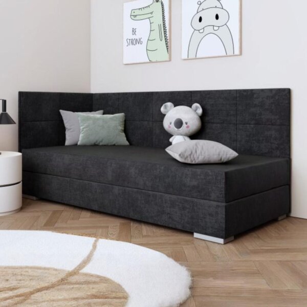 Meblobed Tomari III Kárpitozott Gyerek Ágyneműtartós Ágy (több színben, 90x200 cm)