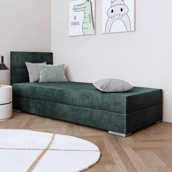 Meblobed Tomari I Kárpitozott Gyerek Ágyneműtartós Ágy (több színben, 90x200 cm)