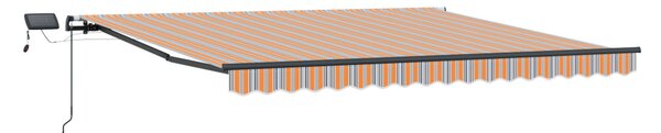 Behúzható napellenző Sokszínű 450 ×300 cm szövet
