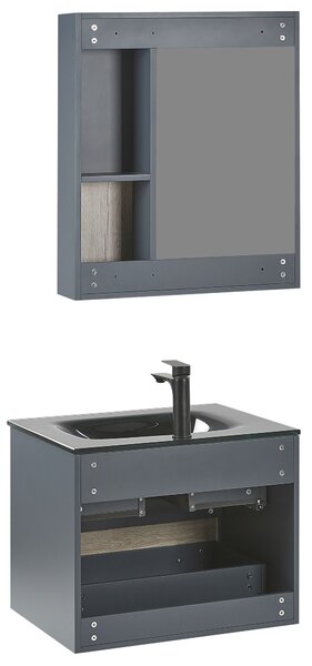 Fürdőszobabútorszett TERUEL Szürke