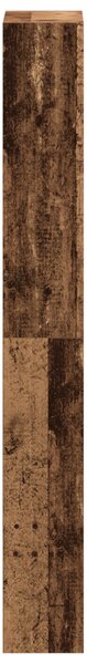 Cipőszekrény Régi fa Szerelt fa 80 x 21 x 163.5 cm Tartós