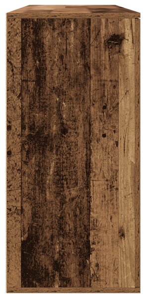 2 db oldalnézet régi fa 79x38x80 cm mérnöki fa