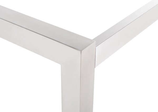 Kerti asztal GROSSETO 180 cm 90 cm Csiszolt Gránit Szürke