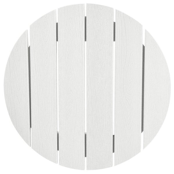 Bárasztal Fehér 55x55x107 cm HDPE