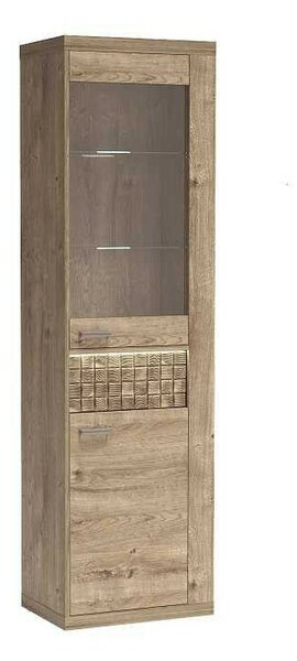 Natural N-4 vitrin, ribbeck tölgy, (LED-ek nélkül)