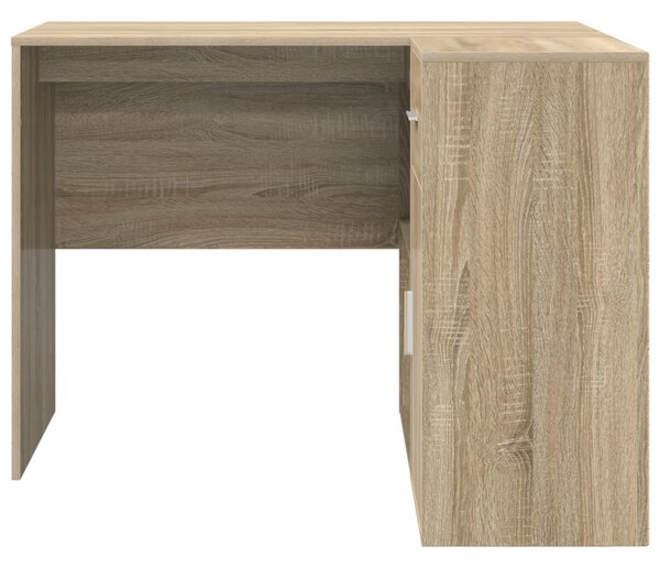 Sarokíróasztal fiókkal Sonoma tölgy 102 x 50 x 75 cm Faanyag