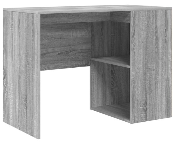 Szürke Sonoma Sarokasztal 102x88x75 cm Műgyanta