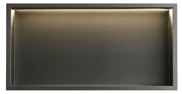 LED fürdőszobai falfülke 30x60 Titan