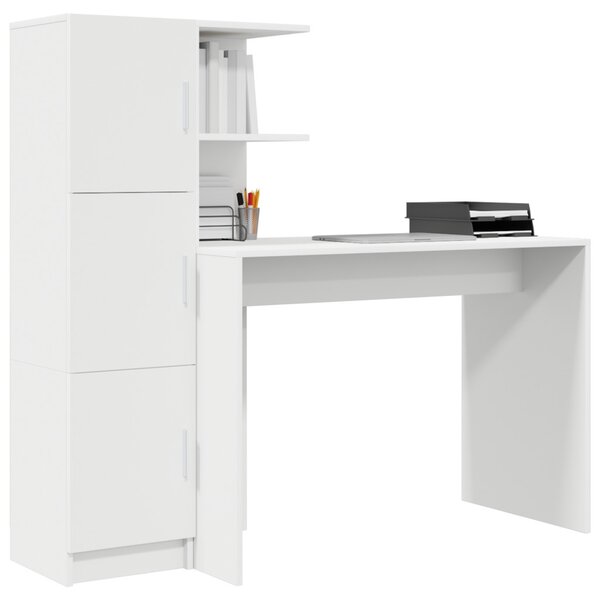 Asztal 2 pcs Fehér