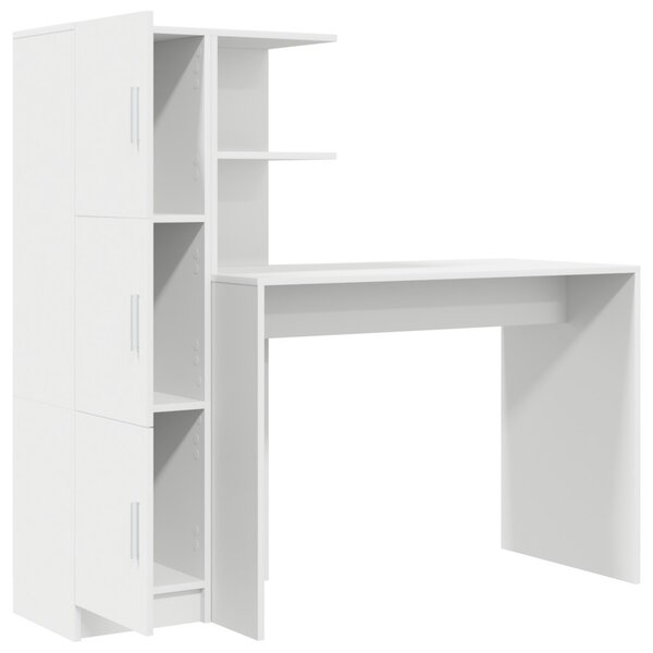 Asztal 2 pcs Fehér