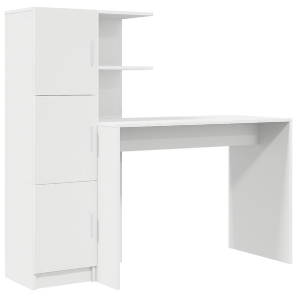 Asztal 2 pcs Fehér