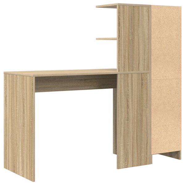 Asztal 2 pcs Sonoma tölgy